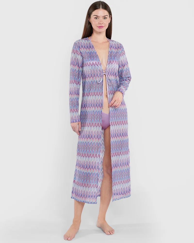 Isla & Evie Isla & Evie Crochet Maxi Coverup