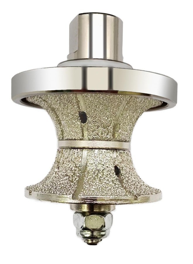 VANEPIC V30 Diamond Full Bullnose Profile Wheel Diamond Hand Profiler Router Bit Wheel Vacuum Brazed with 5/8-11 Thread for Grinder Polisher Granite Marble Concrete and Countertop Edge Shaping - Image 1