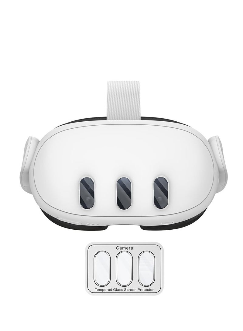 Tempered Glass Protective Film for Meta Quest3 Head Unit Host Tempered Film for Meta Quest3 Protective Film for Meta Quest 3 Accessories - Image 1