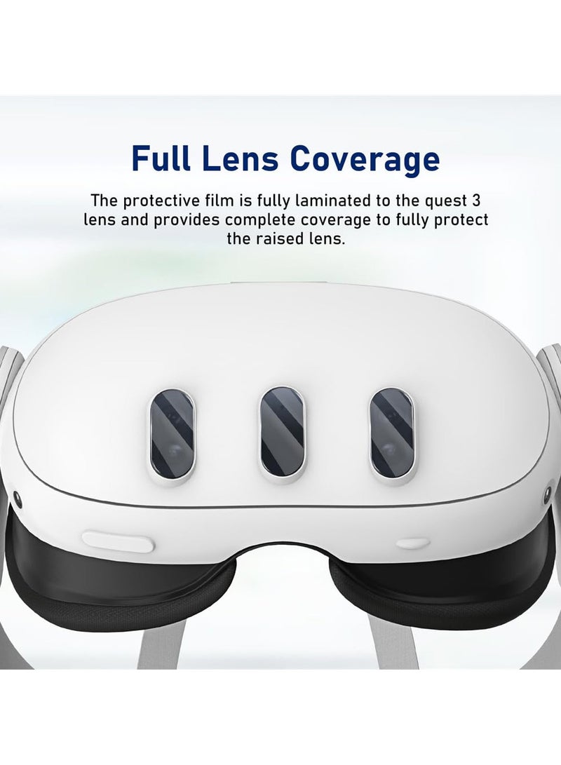 Tempered Glass Protective Film for Meta Quest3 Head Unit Host Tempered Film for Meta Quest3 Protective Film for Meta Quest 3 Accessories - Image 4
