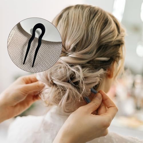 Melodio Premium Black Matte Hair Clip (1 piece) French hair clip for securing hair, stylish hair accessory, suitable for women and girls (black) - Image 4