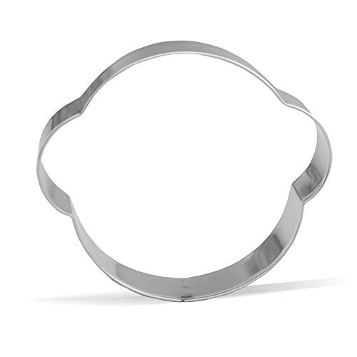 Keewah 3.7 inch Monkey Face Cookie Cutter - Stainless Steel - Image 1