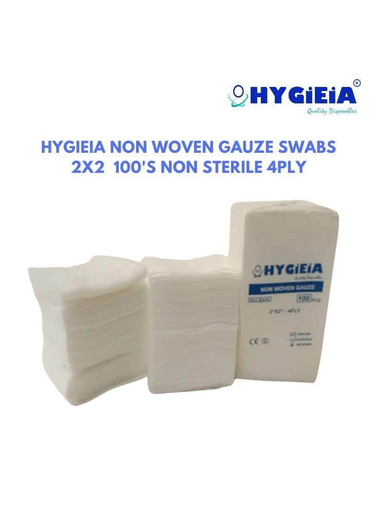 Hygieia - Non Woven Gauze Swabs 2x2 4ply in 6 Packs Bundle - Image 1