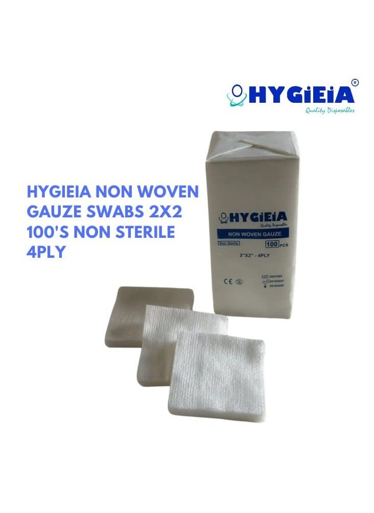 Hygieia - Non Woven Gauze Swabs 2x2 4ply in 6 Packs Bundle - Image 1