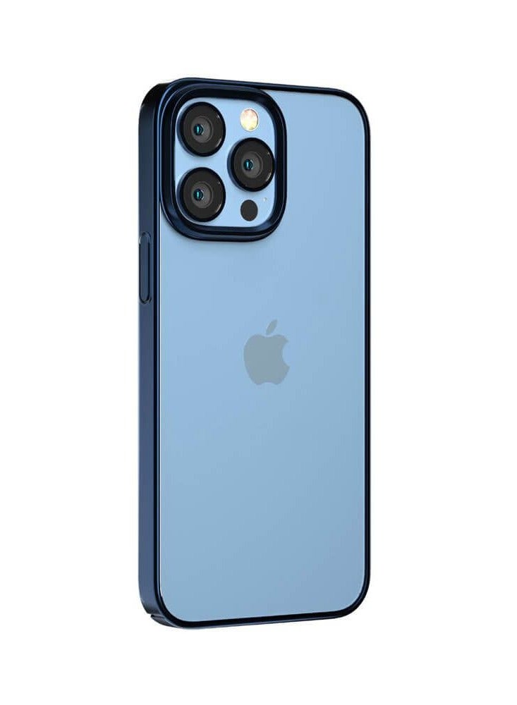 Devia Back Cover Glimmer Series Magnetic Case (PC)  for iPhone 14 Plus (6.7) - Blue