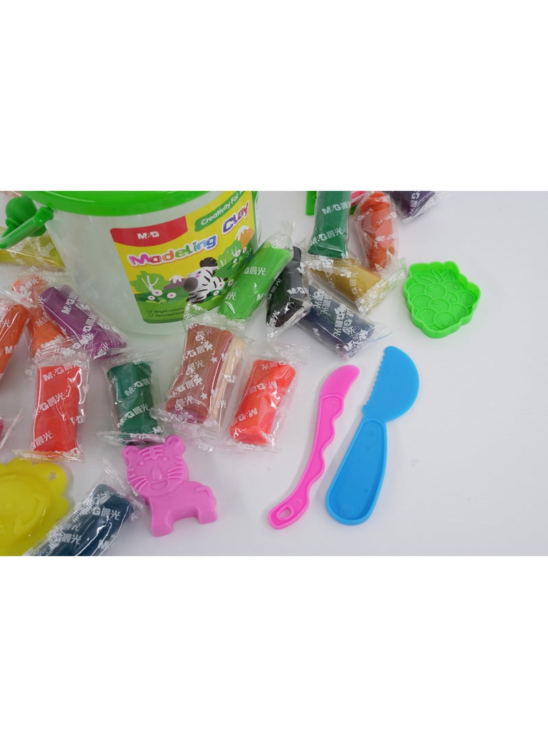 M&G MODELING DOUGH 24 COLORS - Image 3
