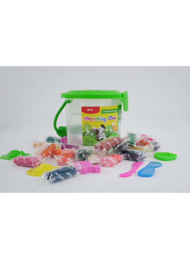 M&G MODELING DOUGH 24 COLORS - Image 2