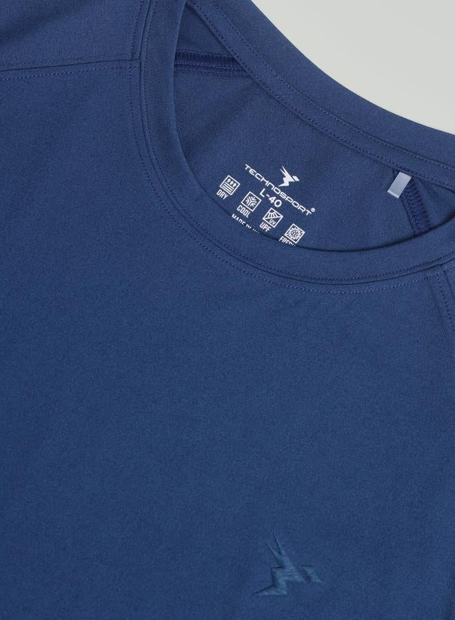 Technosport Solid Short Sleeves Regular Fit T-Shirt - Image 4