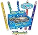 Toysmith Mini Spiral Glitter Wands 65 Inches Complete Gift Set Party Bundle 6 Pack Assorted - Image 3