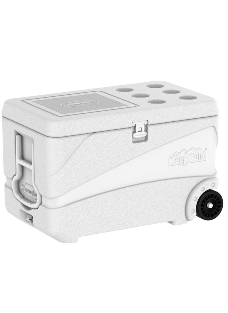 Cosmoplast - Keep Cold Deluxe Icebox With Wheels 84l - Image 1
