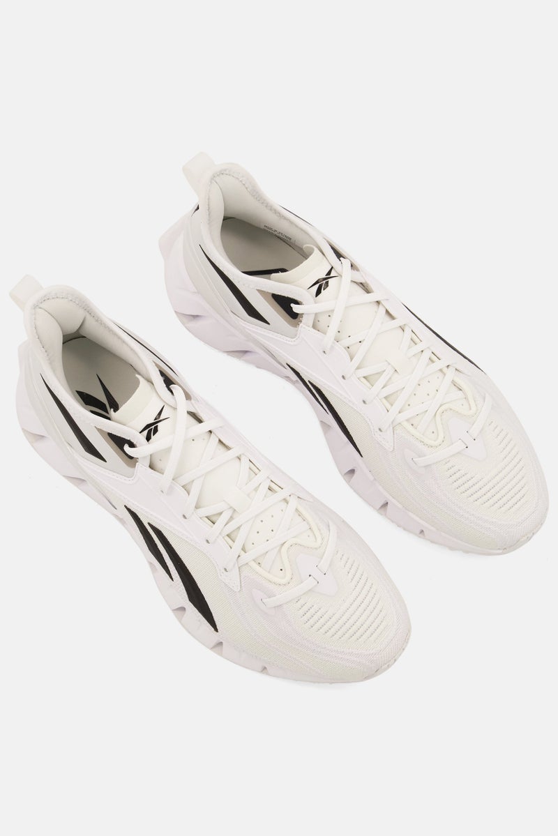 Reebok Men Zig Kinetica 3 Running Shoes, White - Image 4