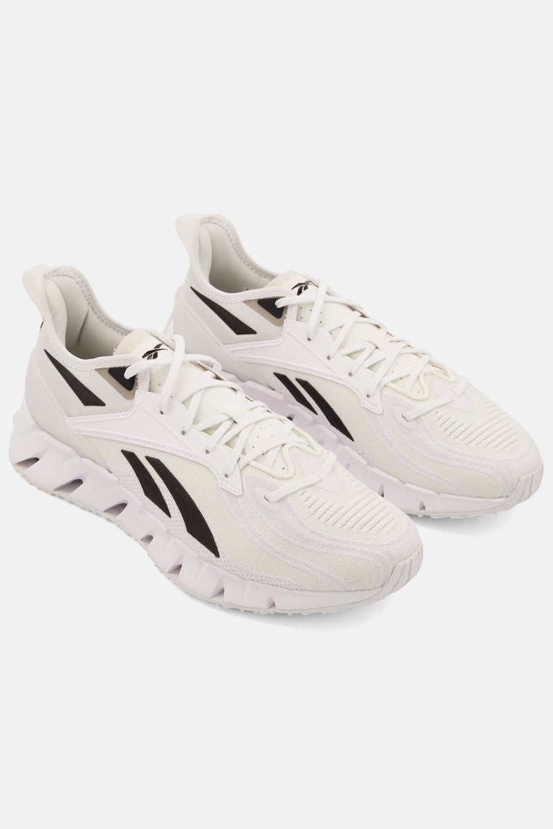 Reebok Men Zig Kinetica 3 Running Shoes, White - Image 1