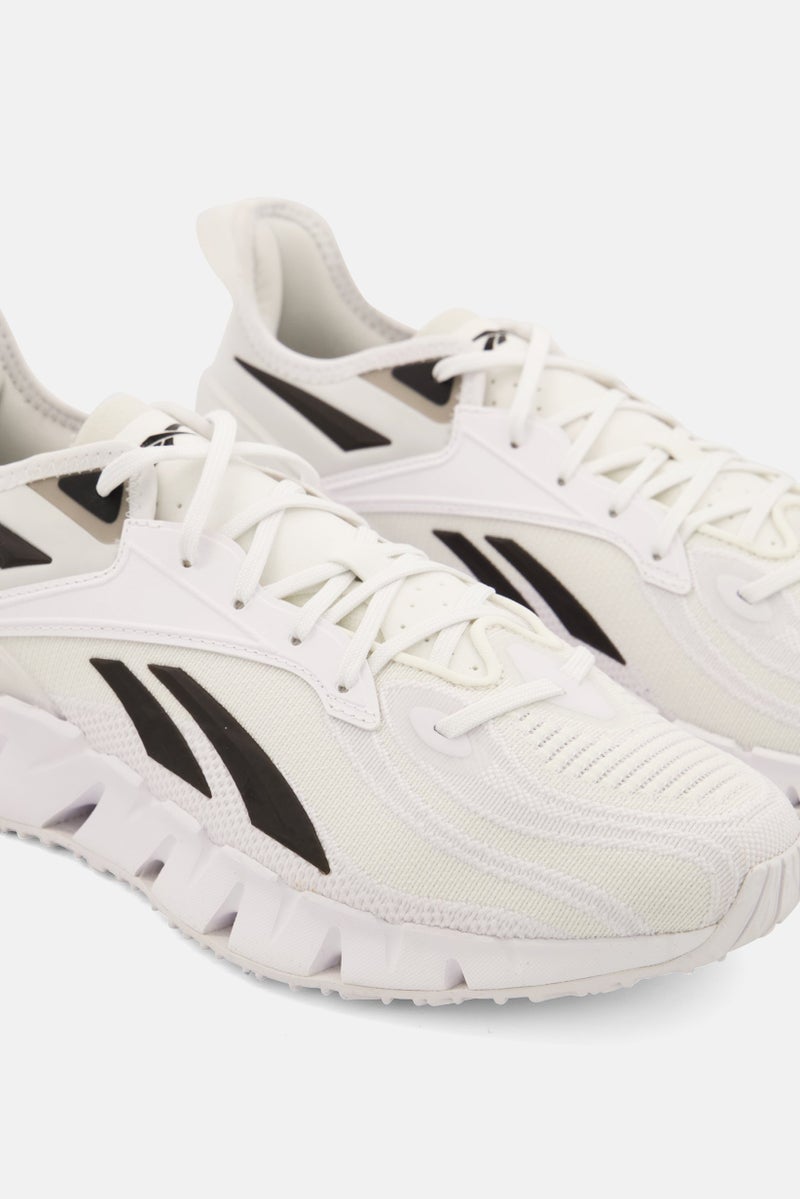 Reebok Men Zig Kinetica 3 Running Shoes, White - Image 3