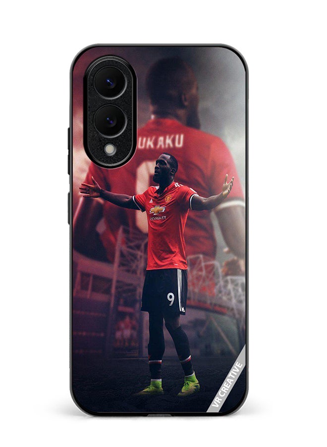 Protective Case Cover For Samsung Galaxy S25 Edge Lukaku Design Multicolour