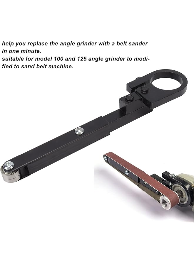 إيروريكس محول صنفرة الحزام من الفولاذ القوي، ملحق صنفرة منخفض الضوضاء، أنبوب آلة حزام الرمل لفجوات السكين والثقوب - Image 2