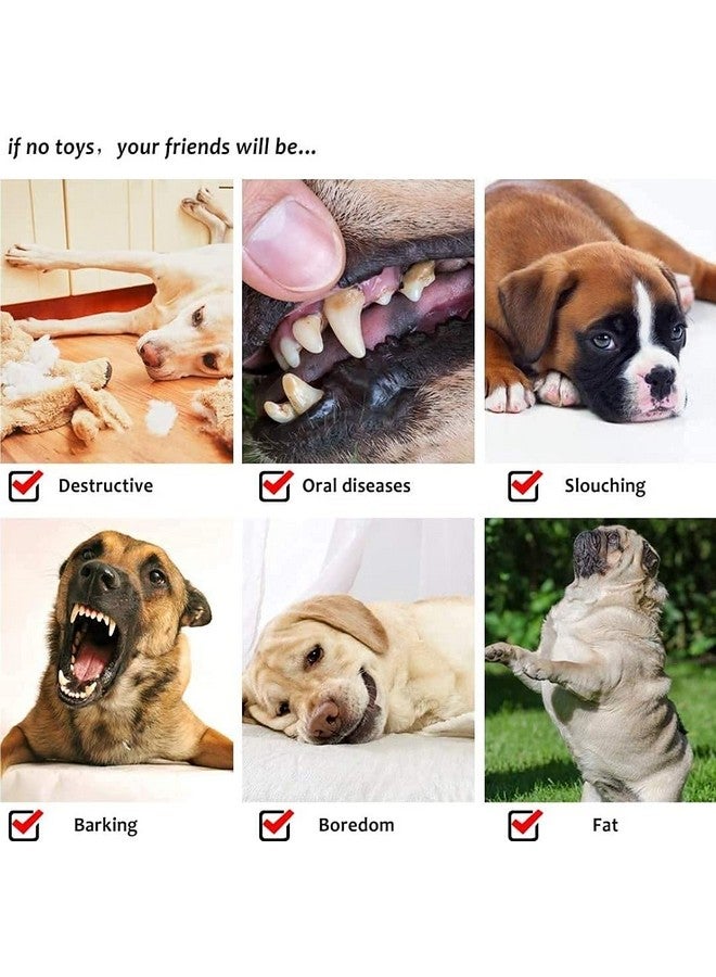 مجموعة ألعاب المضغ المصنوعة من حبل قطني متين - حبل تنس مزدوج - حبل عصا الذرة (قد يختلف اللون) | المضغ والتسنين والتدريب للكلاب والجراء الصغيرة والمتوسطة الحجم - Image 5