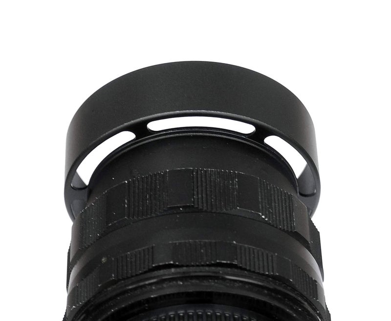 Fotasy Metal 46mm Vented Lens Hood for Fuji, Leica, Olympus, Panasonic, Sony - LV46 - Image 4
