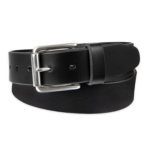 DOCKERS Docker's Men's Essential Casual Leather Belt, Black - Image 2