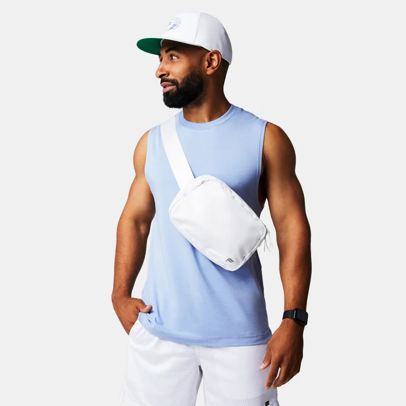 Fabletics White The Big Belt Bag for Women | Best Price UAE