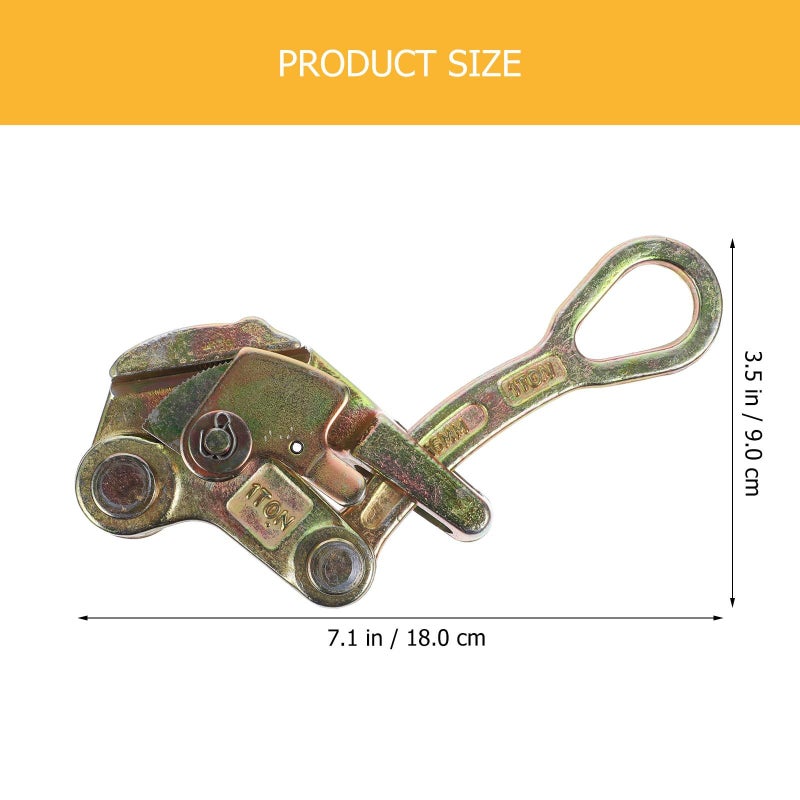 Multifunctional Steel Wire Gripper Cable Clamp 1T For Pulling Tightening - Image 3