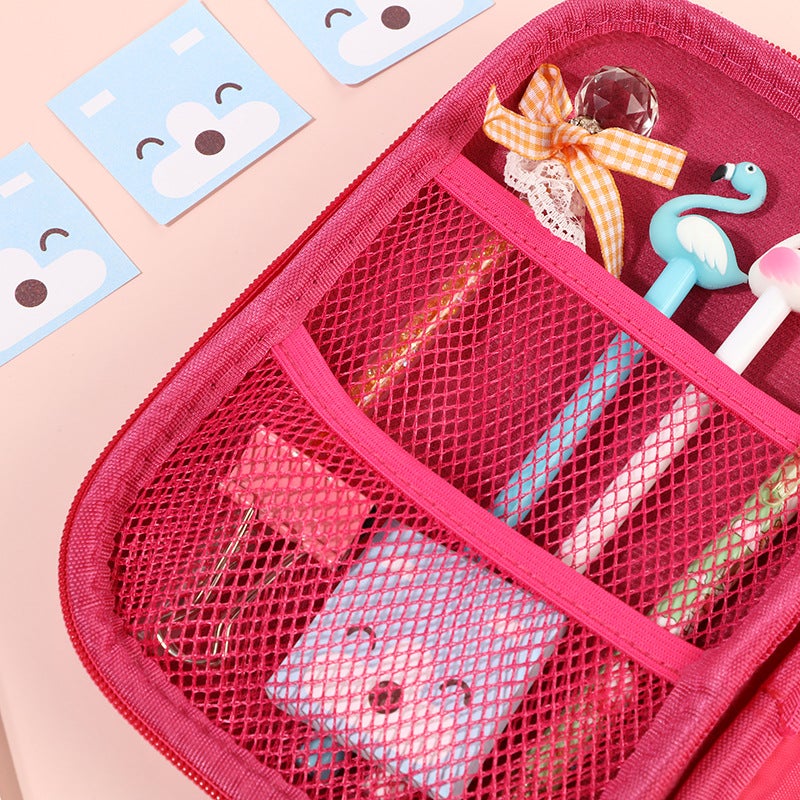 Waterproof Hard Case Stationery Box 3D Cartoon Pencil Case Primary School Students Large Capacity Stationery Bag Compression Large Capacity Storage Bag - Image 5