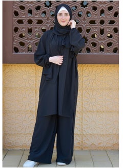 DAMAS COLLECTION P101-umrah essentials Jilbab for women with tow style Skirt or Trouser -4 piece Prayer Clothes for Muslim Women-Islamic Abaya Dress Outfit maxi with scarf and poket- Modest suit Women  - Image 1