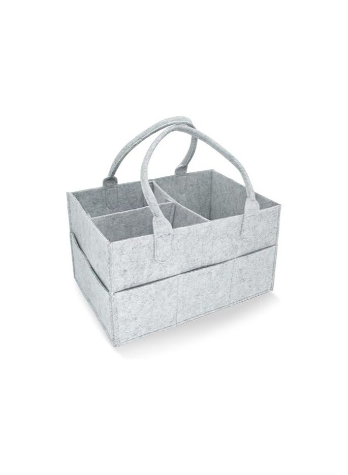 general Baby Diaper Caddy Organizer Tote Bag - Nursery Storage Bin for Changing Table | Portable Car Travel Organizer  - Image 1
