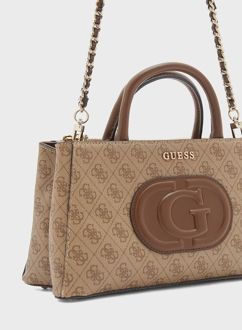 GUESS Eco Mietta Sml Society Satchel
