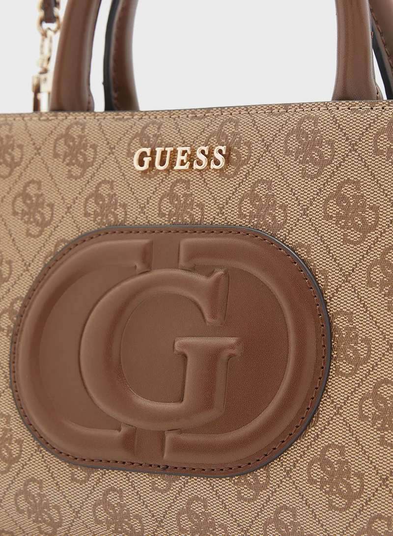 GUESS Eco Mietta Sml Society Satchel