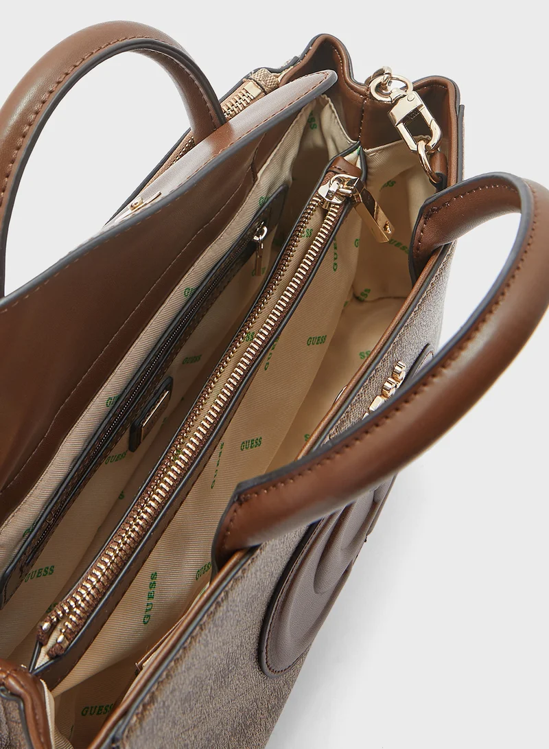 GUESS Eco Mietta Sml Society Satchel