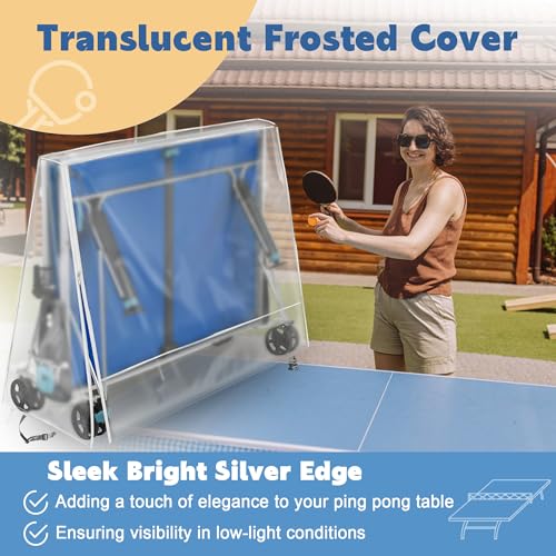 IndigoTempest9 Ping Pong Table Cover Outdoor & Indoor Folding Tables Cover, (65 '' x28 '' x10 ''x69 '') - Image 4