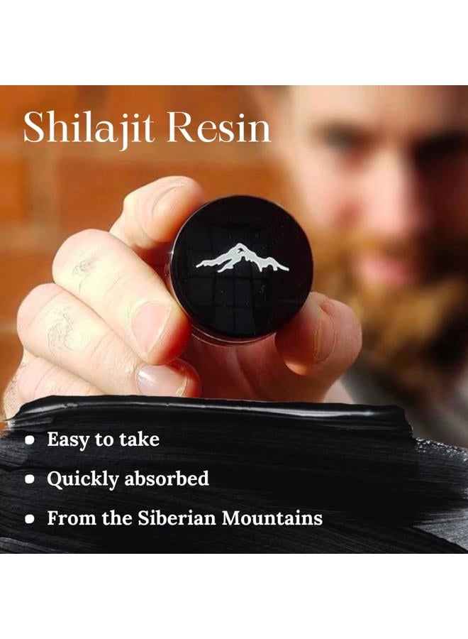 Pure Himalayan Shilajit راتنج شيلجيت من الدرجة A بقوة غذائية عالية مع 85+ معدن نباتي و حمض فلفي، دعم للطاقة والمناعة للرجال والنساء، مختبر من قبل طرف ثالث في الولايات المتحدة (30 جرام) - Image 4