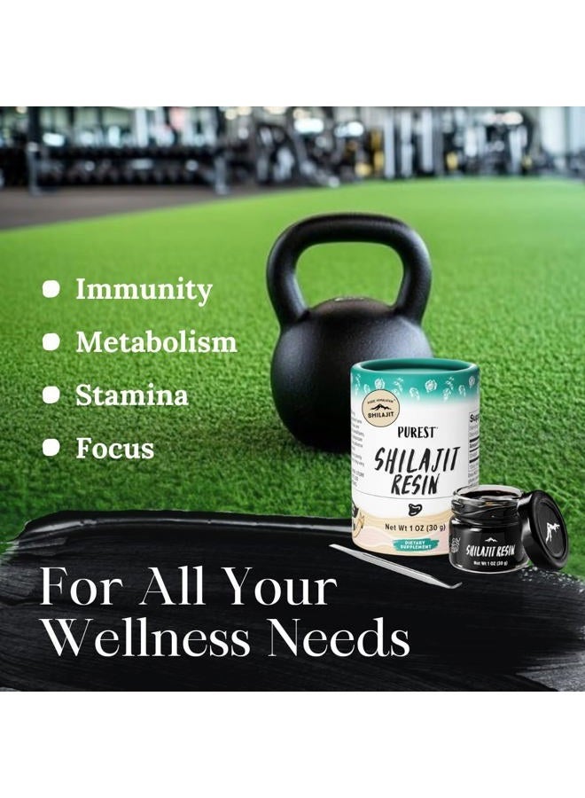 Pure Himalayan Shilajit راتنج شيلجيت من الدرجة A بقوة غذائية عالية مع 85+ معدن نباتي و حمض فلفي، دعم للطاقة والمناعة للرجال والنساء، مختبر من قبل طرف ثالث في الولايات المتحدة (30 جرام) - Image 5