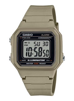 CASIO Chronograph Digital Resin Band Watch W-217H-5AV 