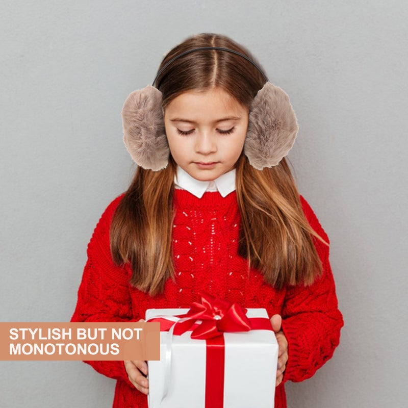 Women Winter Ear Muff Faux Warm Earmuff Plush Ear Warmer Outdoor Ear Cover - Image 5