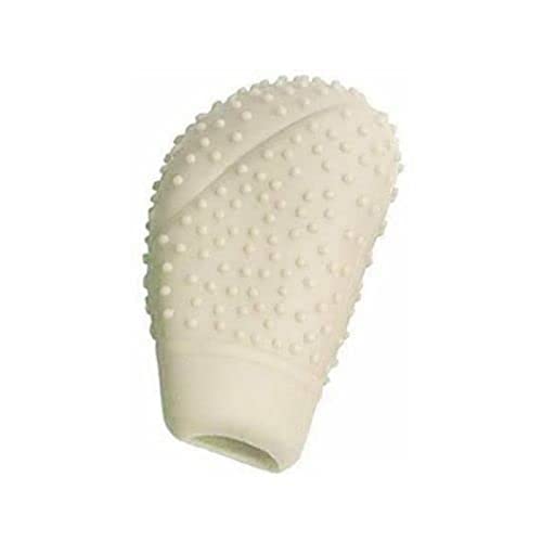 Aksmit Anti-Scratch Soft Car Auto Silicone Nonslip Oval Gear Shift Knob Protector Cover (Beige) for Baleno - Image 3