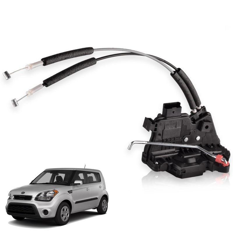 Unikpas Rear Right Door Lock Actuator Compatible for Kia Soul 20112013 Replace Passenger Side Door Latch Assembly - Image 2