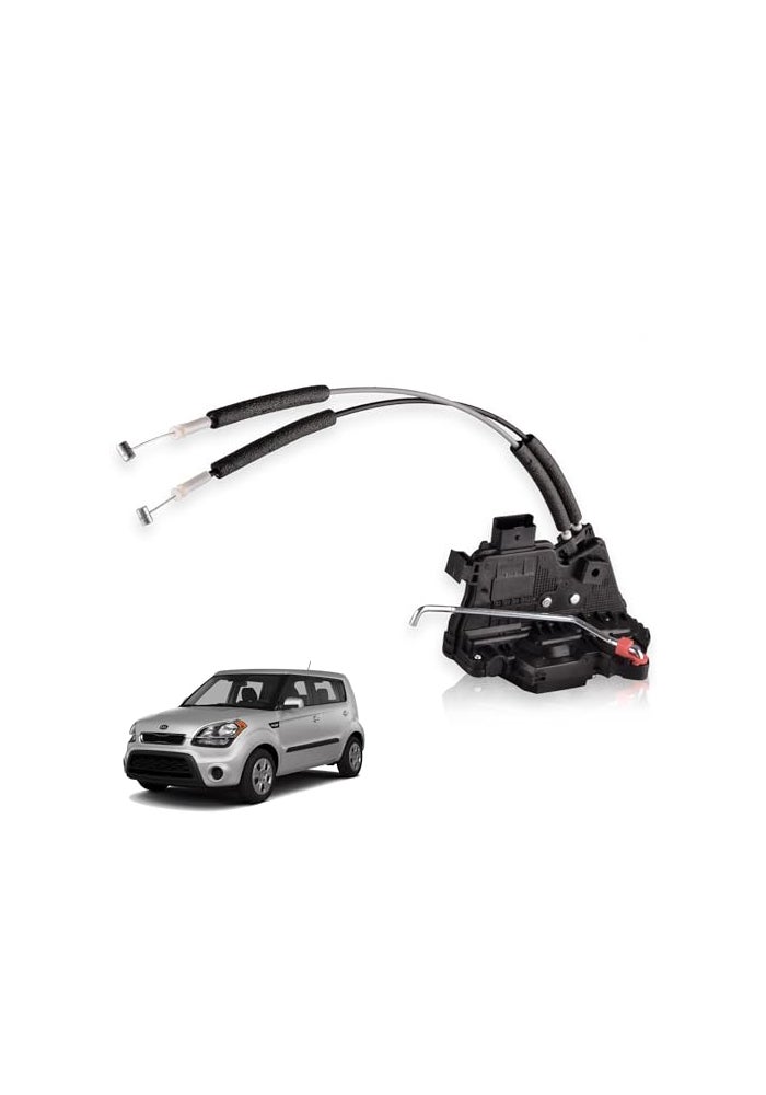 Unikpas Rear Right Door Lock Actuator Compatible for Kia Soul 20112013 Replace Passenger Side Door Latch Assembly - Image 1