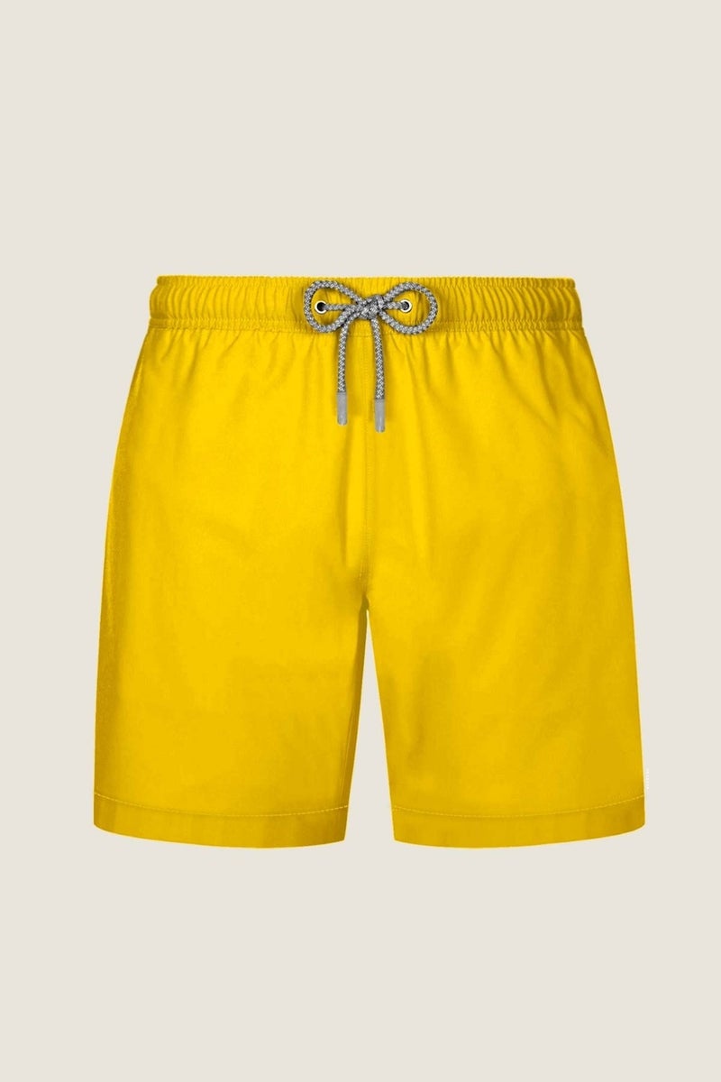 Ayyıldız 841 Men's Light Yellow Swim Shorts - Image 1