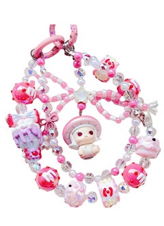 Taiahiro 18mmNew heavy oil hand-painted beaded beads, diy beaded jewelry accessories, DIY mobile phone chains, car hanging bag chains, hair rope beaded accessories(1piece/bag)  - Image 2