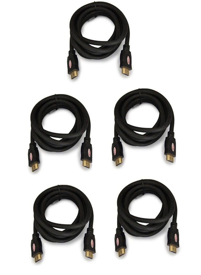 Taimi HDMI Cable Red/Black (5 pieces)  - Image 1