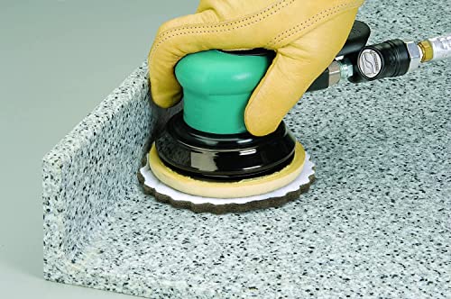 Dynabrade (59020) Dynorbital-Spirit 5" (127 mm) Diameter Random Orbital Sander, Non-Vacuum | 3/16" (5 mm) Diameter Orbit | 12000 RPM Pneumatic Motor - Image 2
