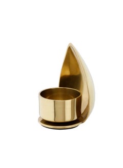 Graidient span Graidient span ikeaAROMATISK Tealight Holder GoldColour10 cm 4 