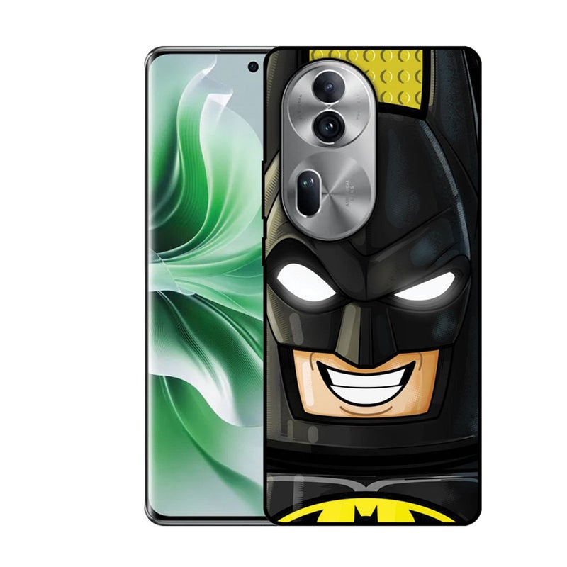 الصيد العين غطاء حماية مطبوع لهاتف Oppo Reno 11- باتمان - Image 1