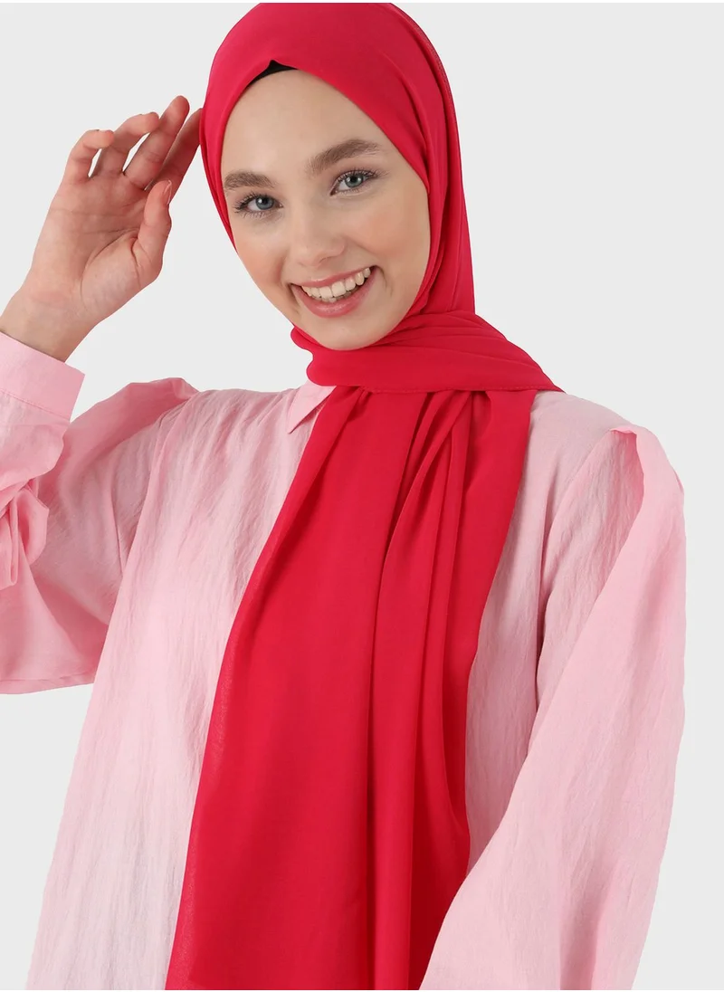 Tuva Shawl by Modanisa Chiffon Lightweight Scarves
