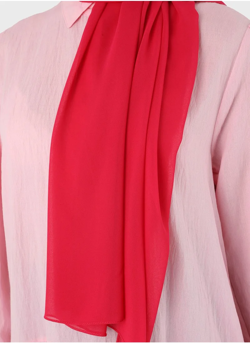 Tuva Shawl by Modanisa Chiffon Lightweight Scarves