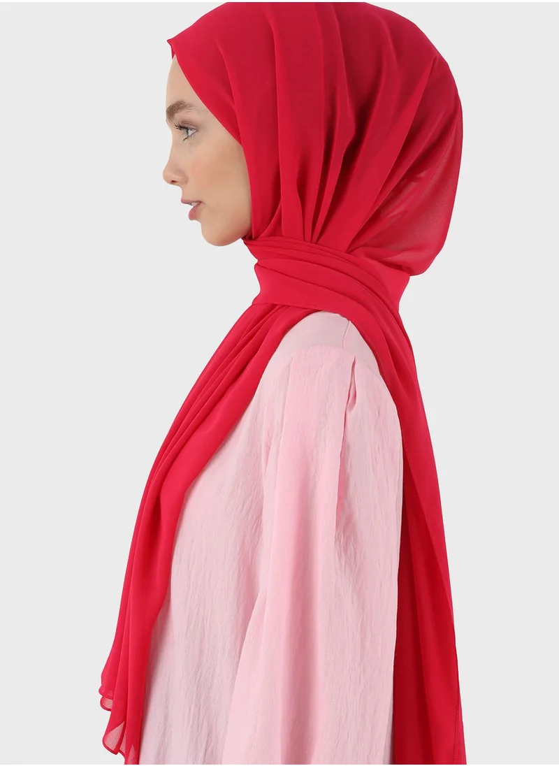 Tuva Shawl by Modanisa Chiffon Lightweight Scarves