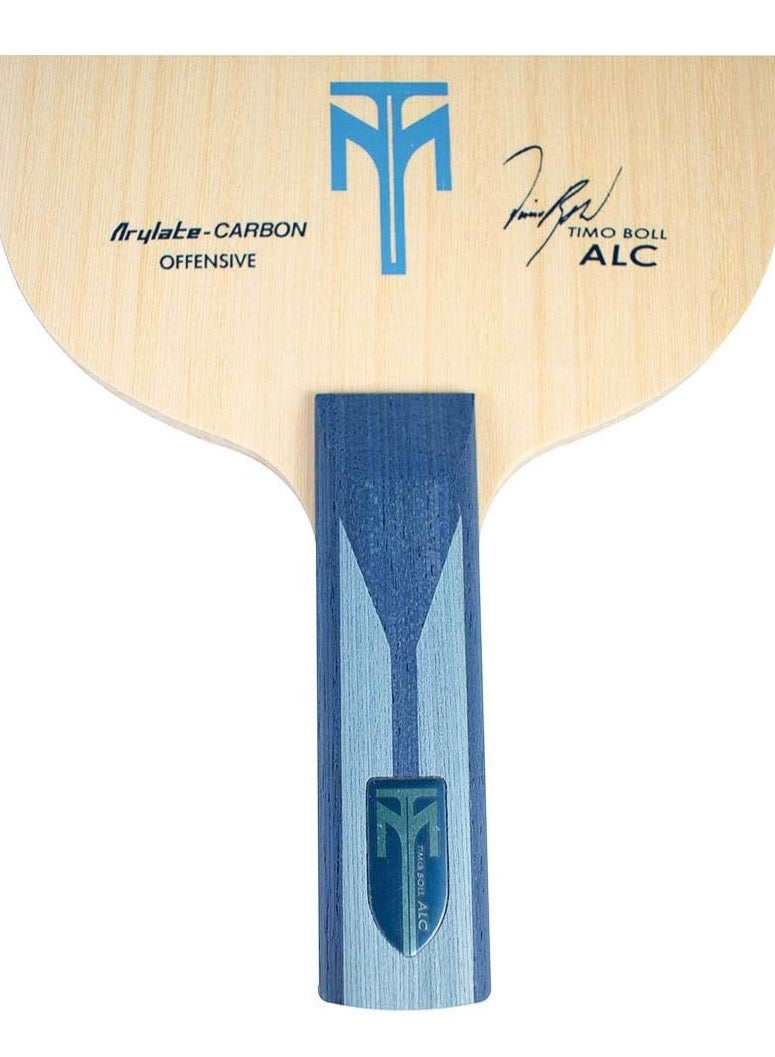 Butterfly Timo Boll ALC Table Tennis Blade Arylate-Carbon Fiber Blade Professional Butterfly Table Tennis Blade ST Handle Styles Made in Japan 4906901103399