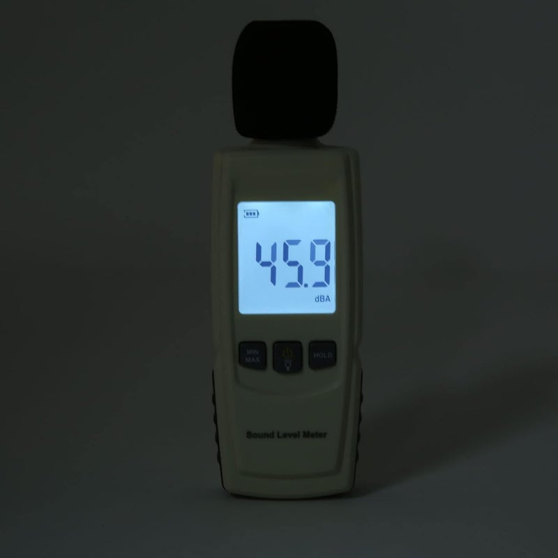 ABS Material Portable Sound Level Meter 30 130dBA Noise Detector for Quality Control - Image 4