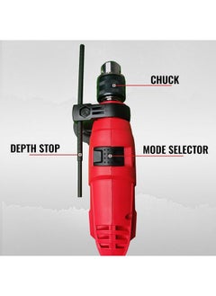 iBELL iBELL Impact Drill ID13-23, 750W, Copper Armature, Chuck 13mm manual, 0-2300 RPM, 2 mode selector, Forward/Reverse with variable speed  - Image 2